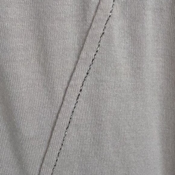 ELISA CAVALETTI | Long Sleeve Top Appliqued Contrasting Stitching Sz L - Picture 7 of 7